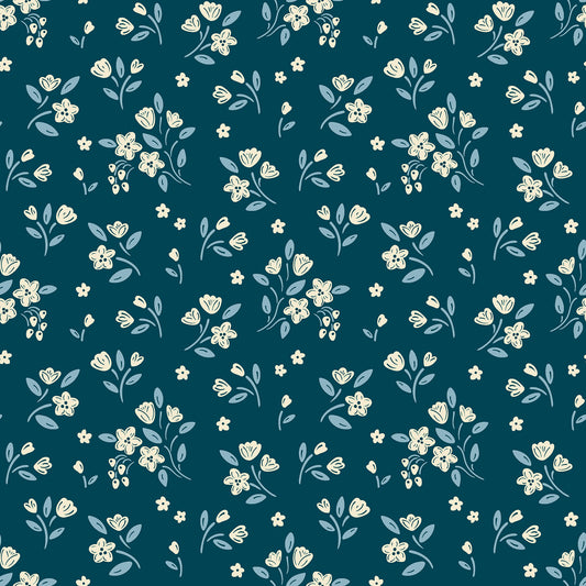 Cosy House Apple Blossom Midnight - 2 1252 B